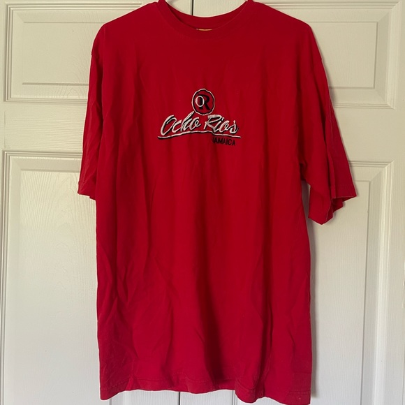 extra large red Jamaica t-shirt - Picture 2 of 4